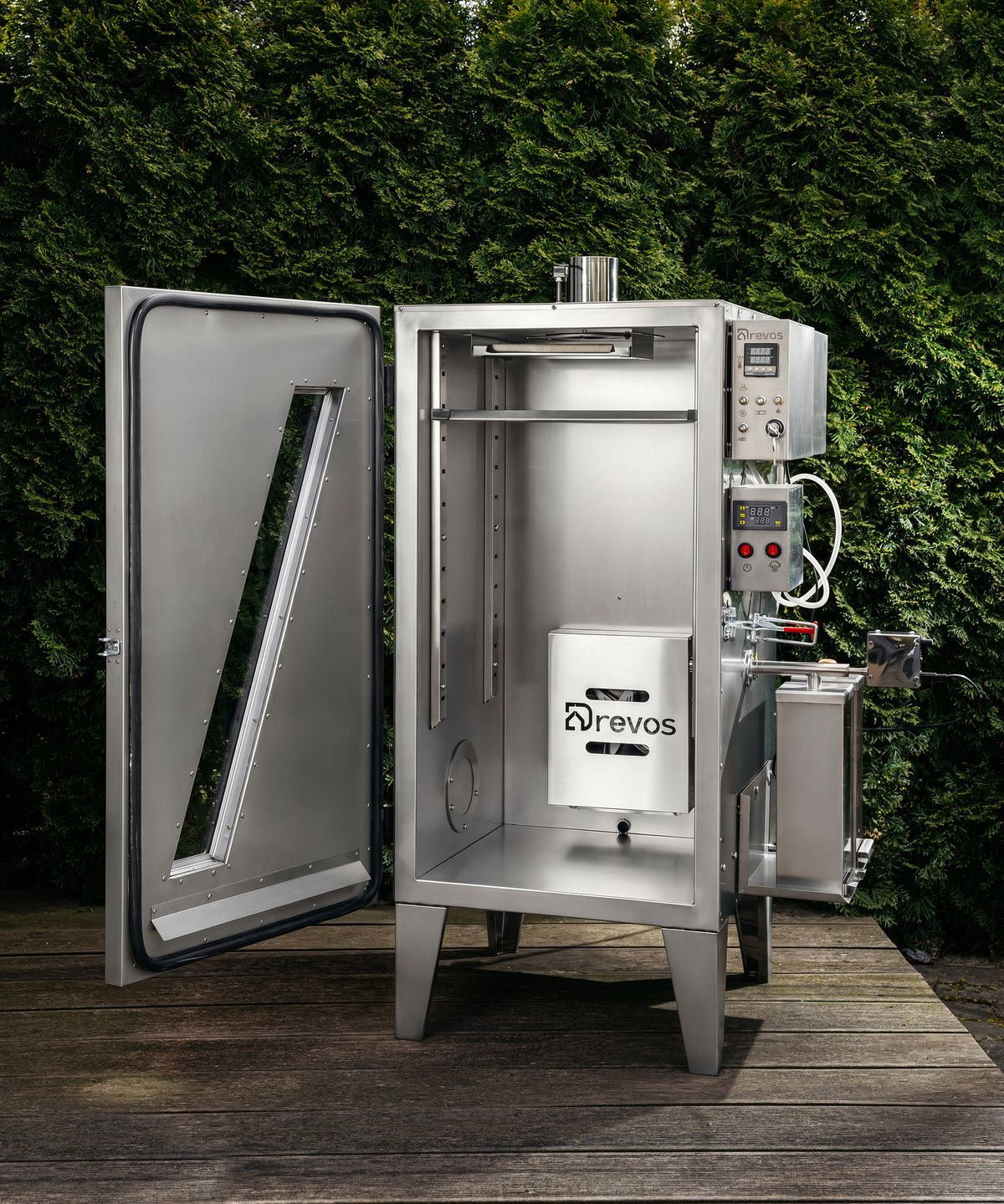 Komora wędzarnicza DREVOS Smoke Chamber 25 - widok z przodu