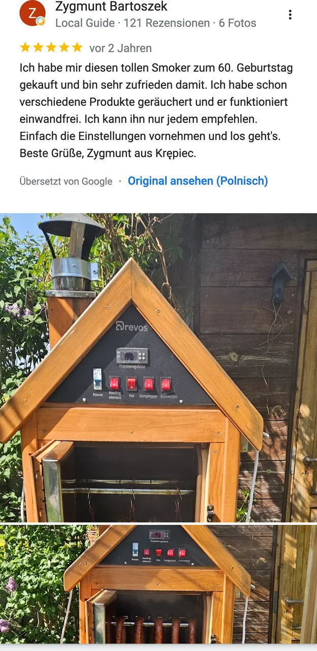 DREVOS-Kundenbewertung bei Google: Zygmunt Bartoszek, 5 von 5 — Screenshot