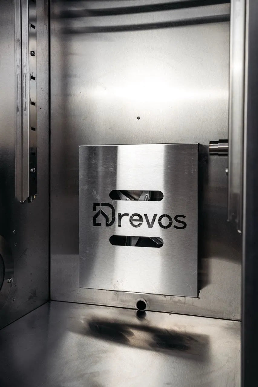 Tür DREVOS Smoke Chamber 50 mit Sichtfenster und Dichtung